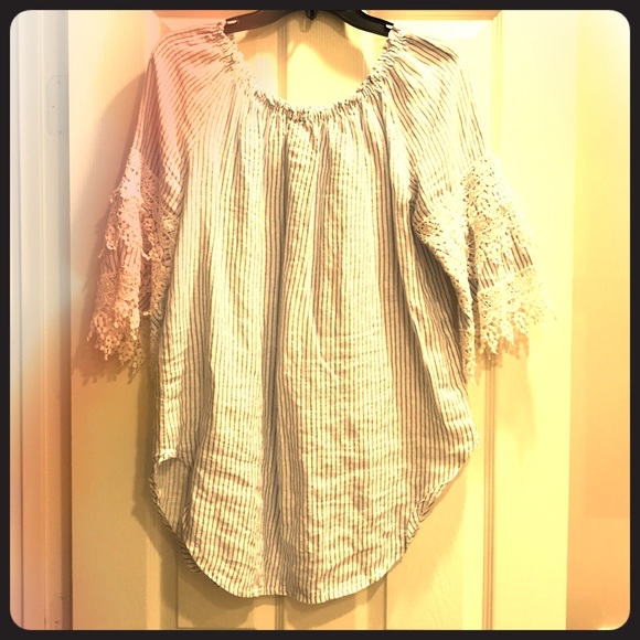 Saks Fifth Avenue 100% Linen - Picture 2 of 4